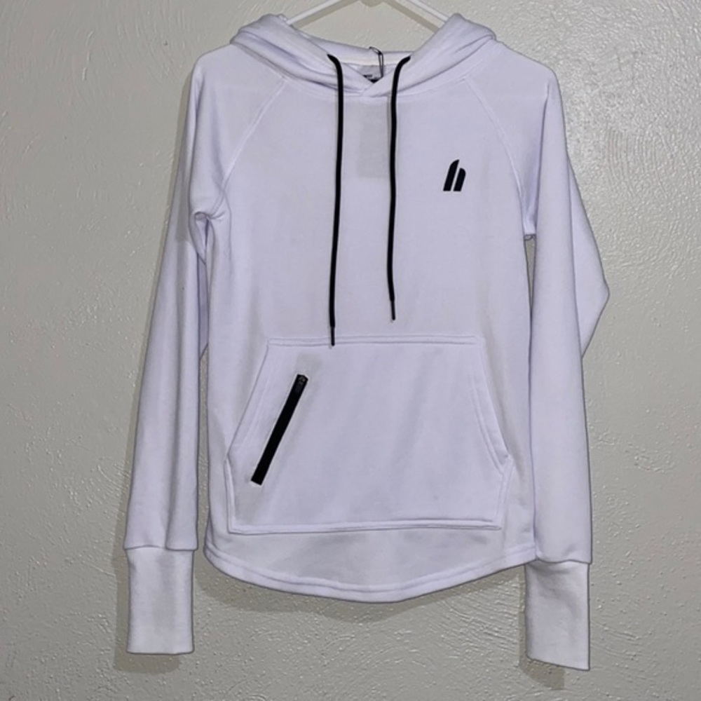 hyperMV Women’s White‎ Mega Hoodie